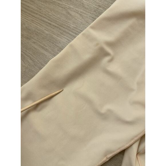 Isavela Beige Full Body Shapewear Bodysuit S High Compression Post Surgery Zip - Picture 11 of 12